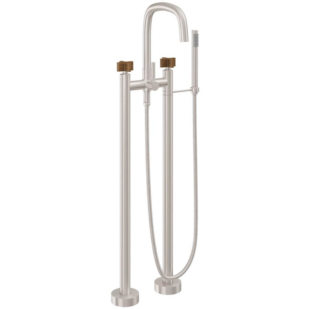 California Faucets Contemporary Floor Mount Tub Filler