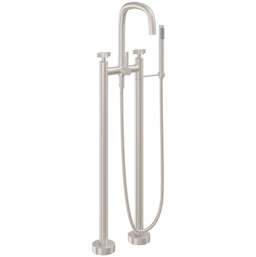 California Faucets Contemporary Floor Mount Tub Filler
