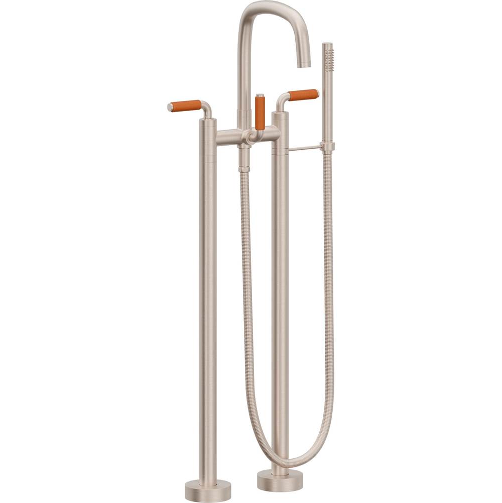 California Faucets Contemporary Floor Mount Tub Filler
