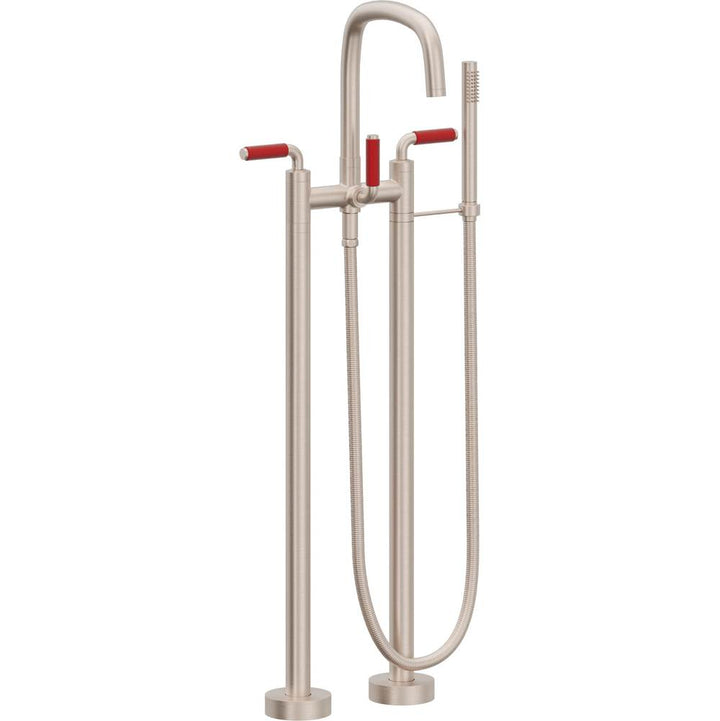 California Faucets Contemporary Floor Mount Tub Filler