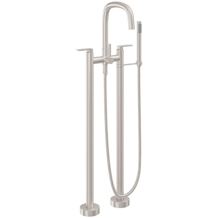 California Faucets Contemporary Floor Mount Tub Filler