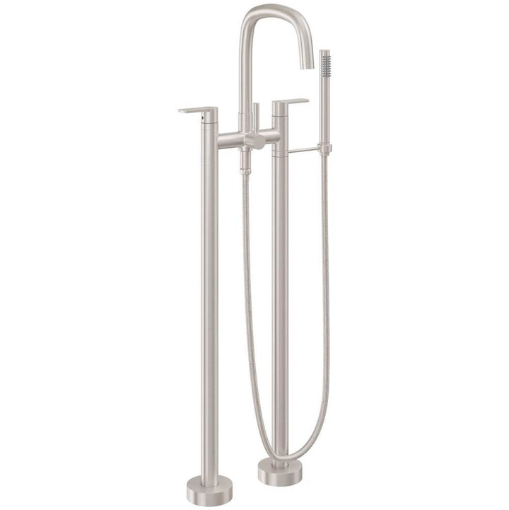California Faucets Contemporary Floor Mount Tub Filler