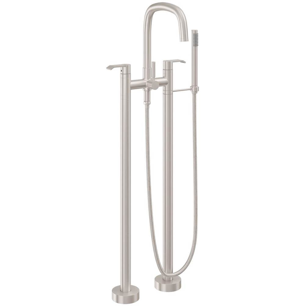 California Faucets Contemporary Floor Mount Tub Filler