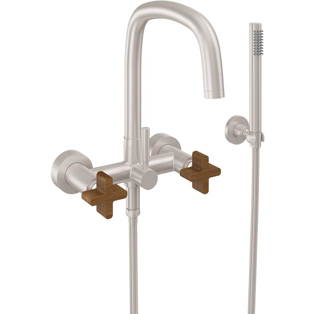 California Faucets Contemporary Wall Mount Tub Filler