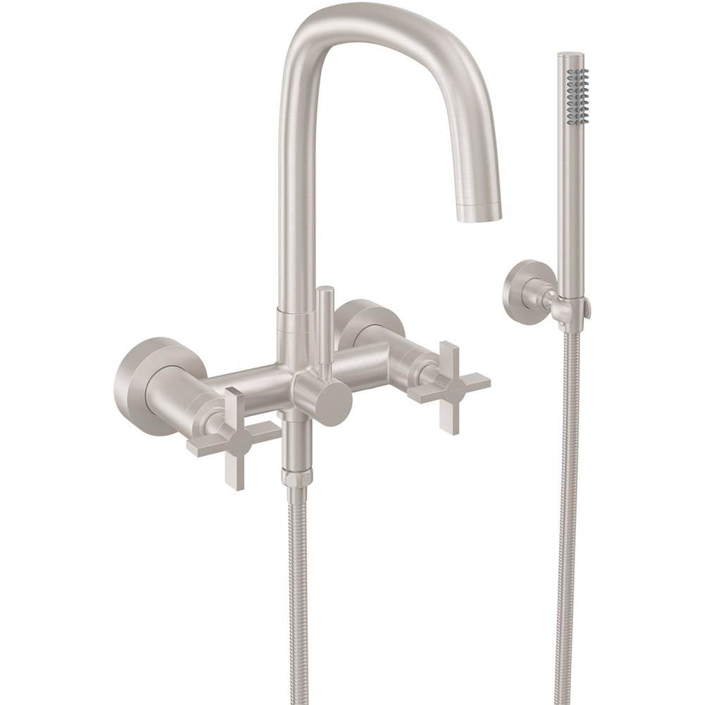 California Faucets Contemporary Wall Mount Tub Filler
