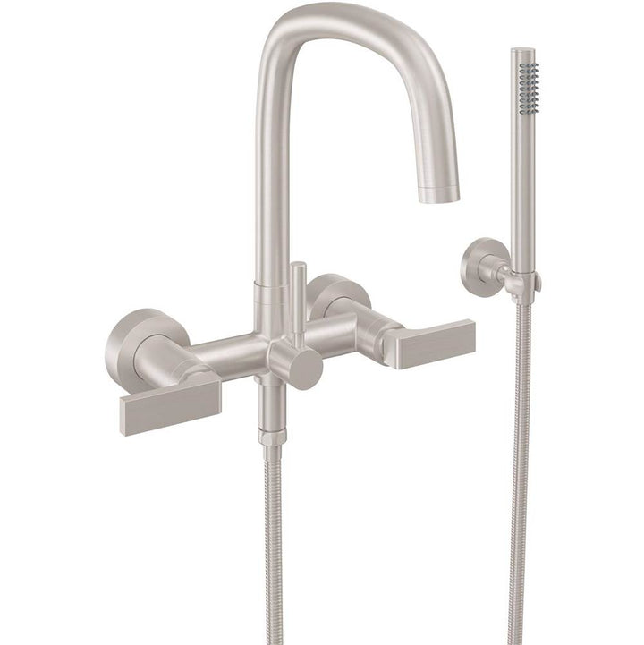 California Faucets Contemporary Wall Mount Tub Filler