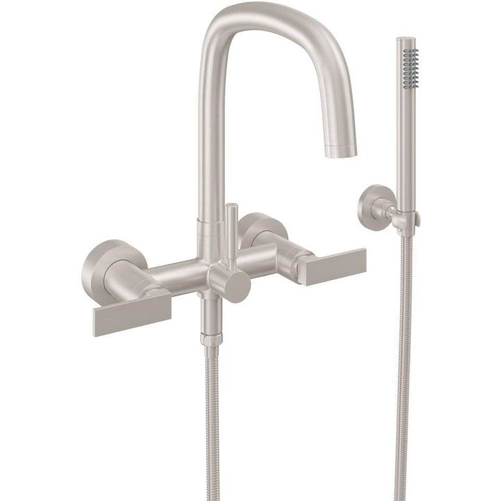 California Faucets Contemporary Wall Mount Tub Filler