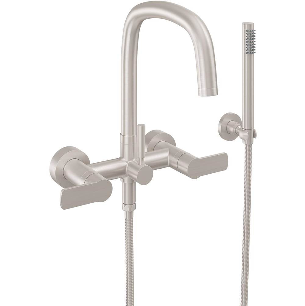 California Faucets Contemporary Wall Mount Tub Filler