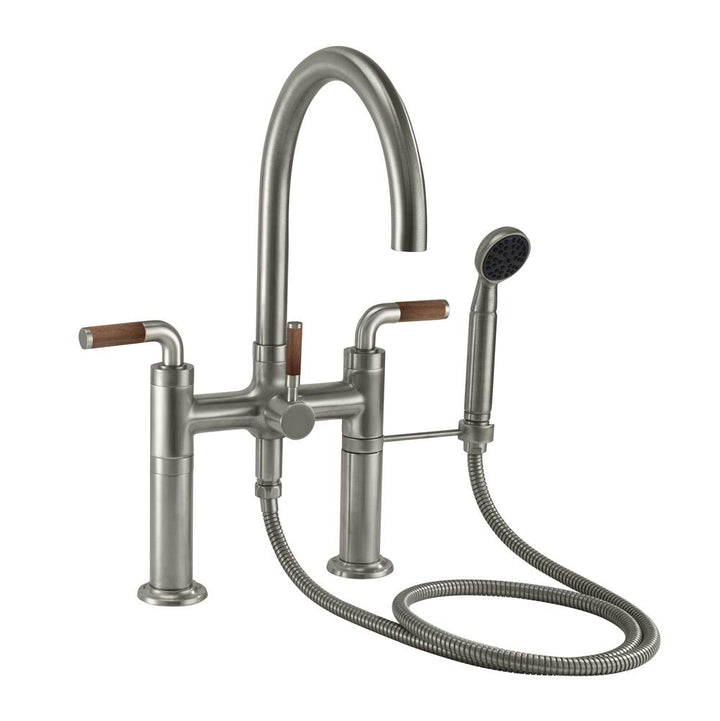 California Faucets Industrial Deck Mount Tub Filler - Arc Spout