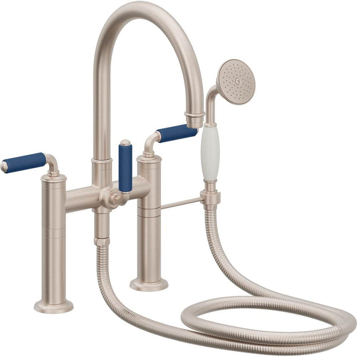 California Faucets Traditional Deck Mount Tub Filler - Arc Spout
