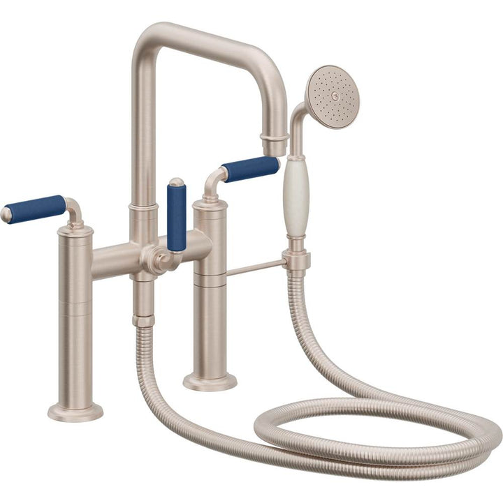 California Faucets Traditional Deck Mount Tub Filler - Quad Spout