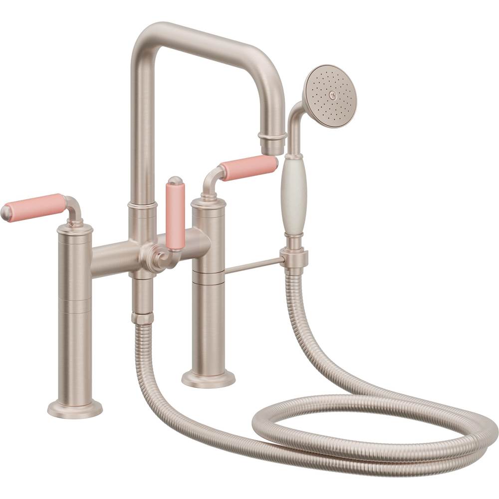 California Faucets Traditional Deck Mount Tub Filler - Quad Spout