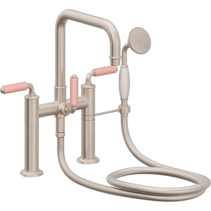 California Faucets Traditional Deck Mount Tub Filler - Quad Spout