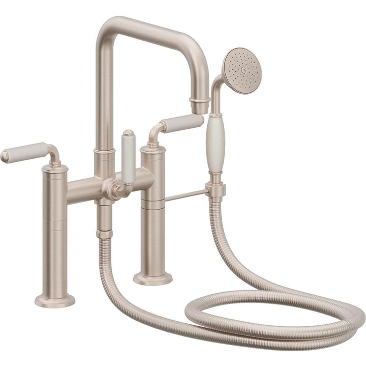 California Faucets Traditional Deck Mount Tub Filler - Quad Spout