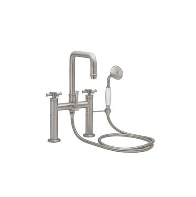 California Faucets Traditional Deck Mount Tub Filler - Quad Spout