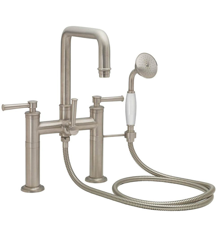 California Faucets Traditional Deck Mount Tub Filler - Quad Spout