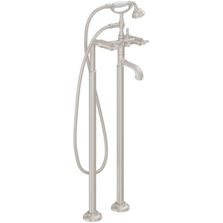 California Faucets Traditional Floor Mount Tub Filler