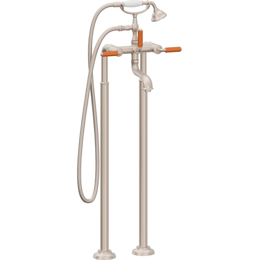 California Faucets Traditional Floor Mount Tub Filler