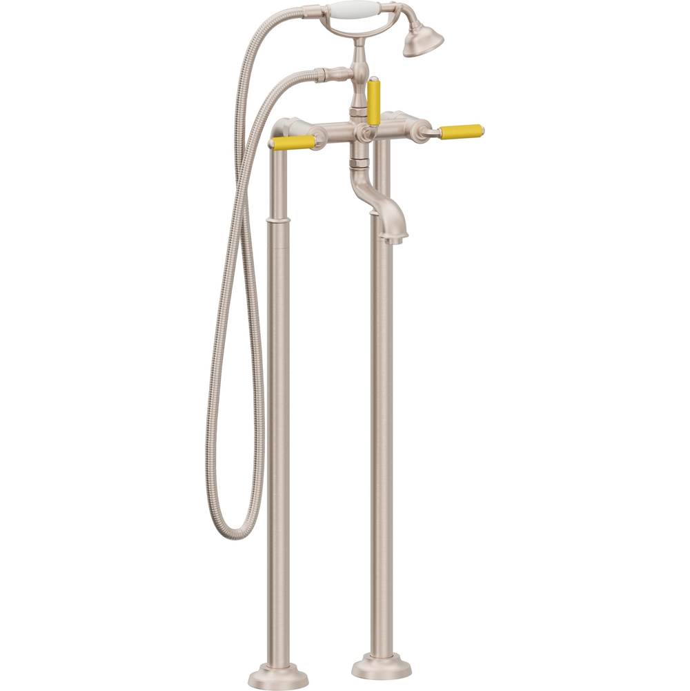 California Faucets Traditional Floor Mount Tub Filler