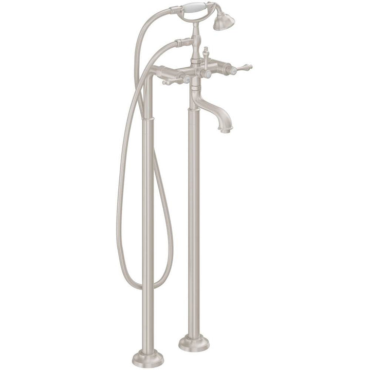 California Faucets Traditional Floor Mount Tub Filler