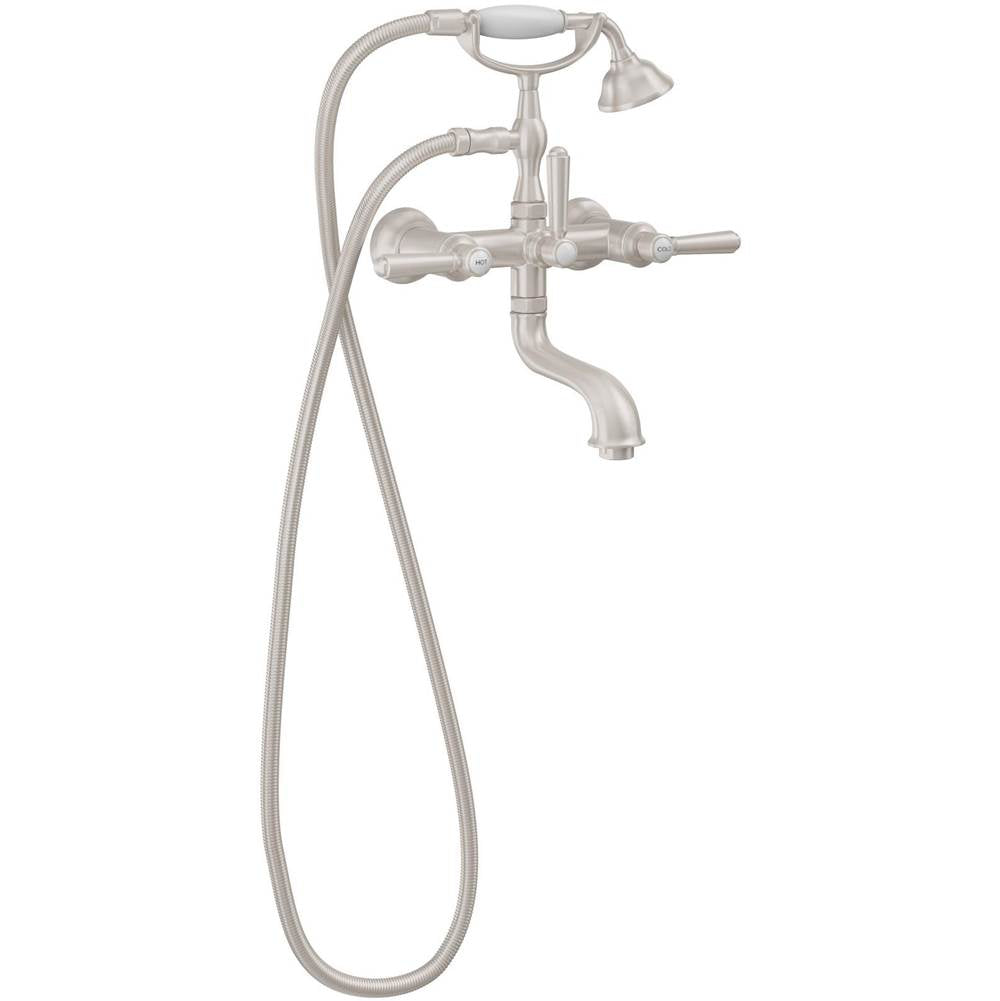 California Faucets Traditional Wall Mount Tub Filler