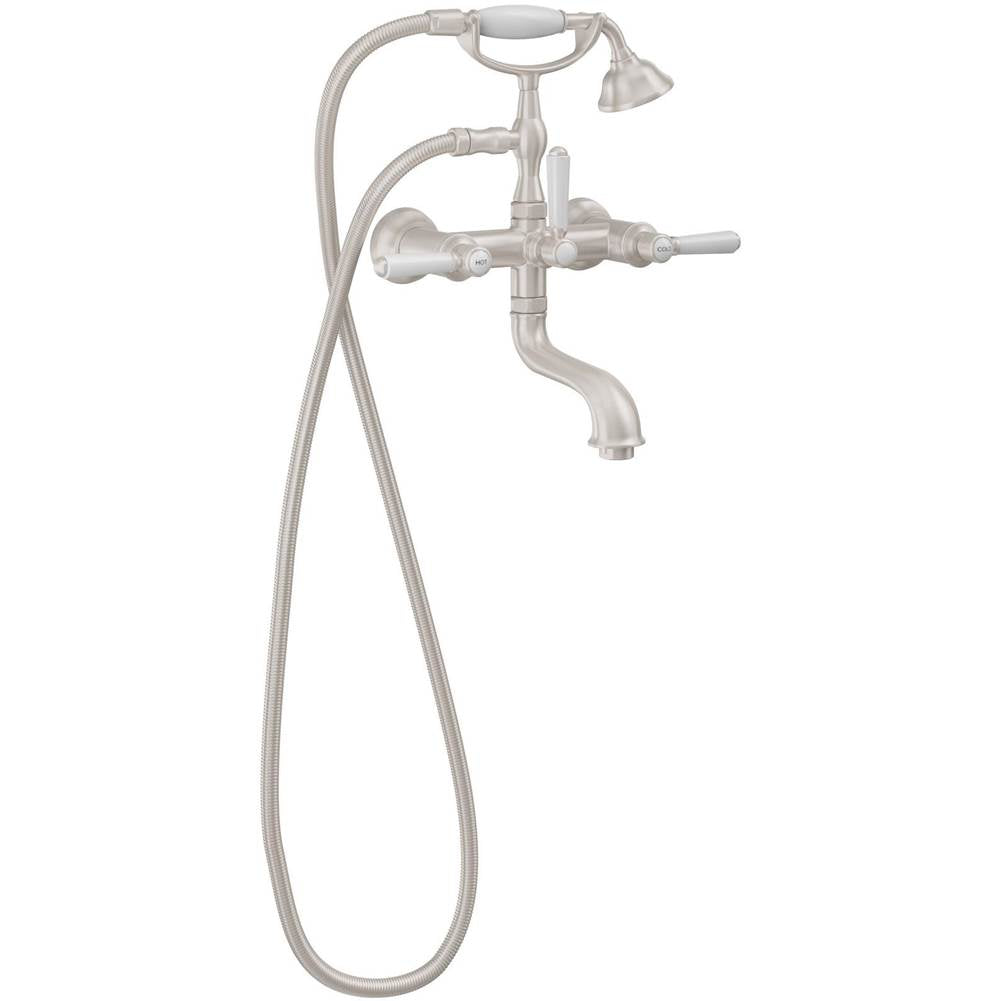 California Faucets Traditional Wall Mount Tub Filler