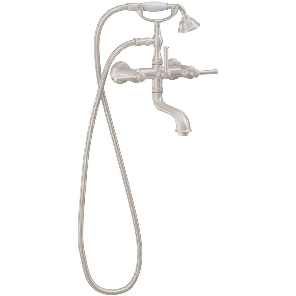 California Faucets Traditional Wall Mount Tub Filler