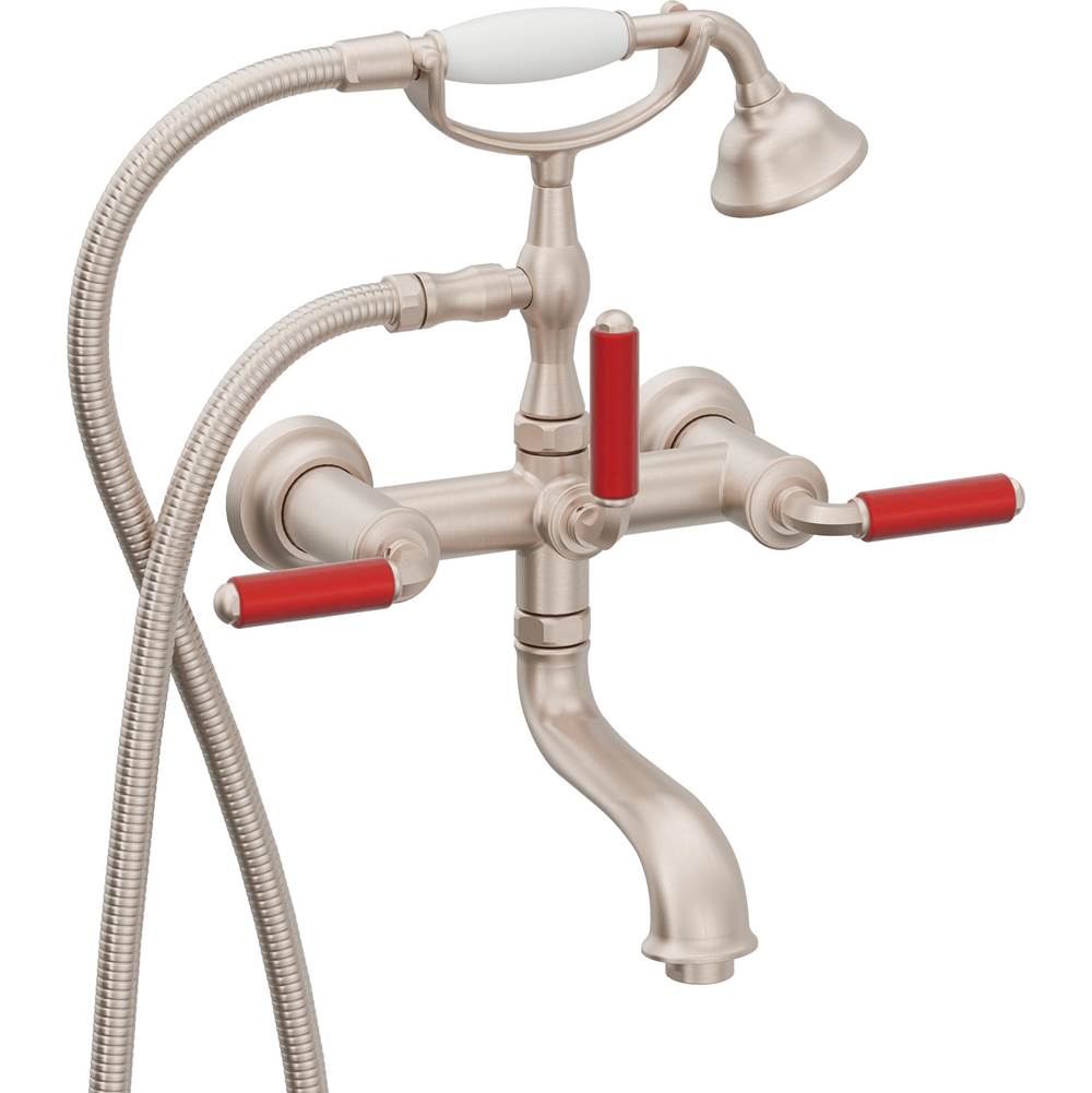 California Faucets Traditional Wall Mount Tub Filler