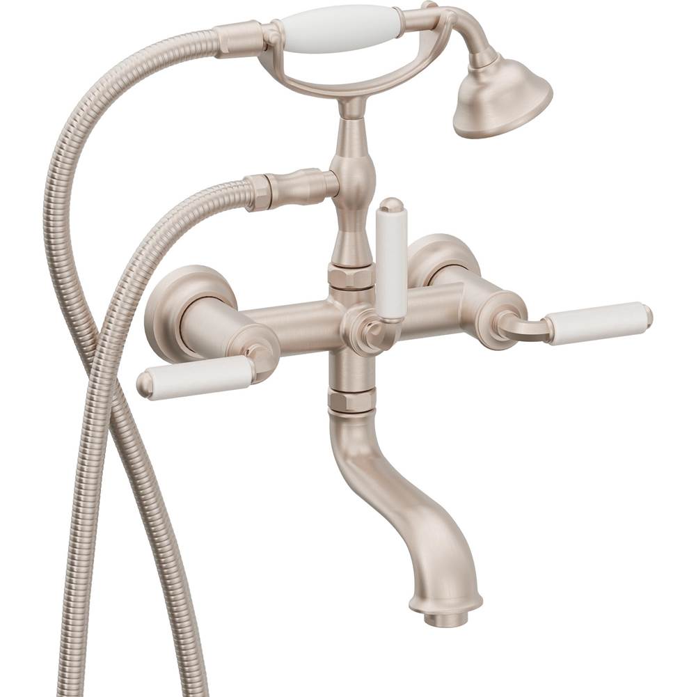 California Faucets Traditional Wall Mount Tub Filler
