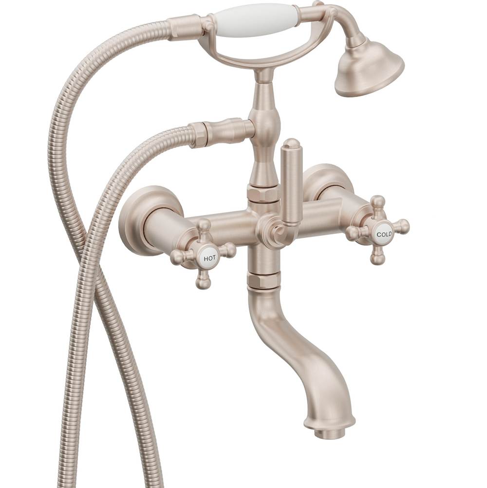 California Faucets Traditional Wall Mount Tub Filler