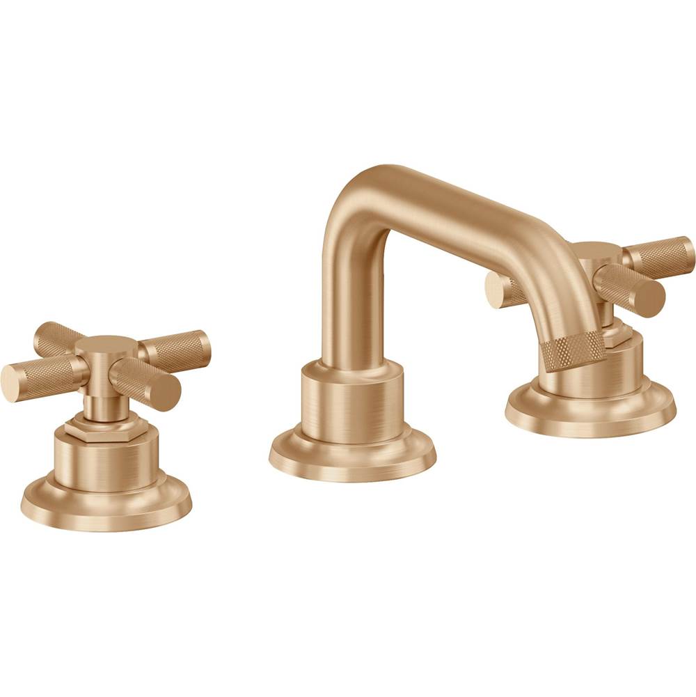 California Faucets Descanso 8" Widespread Lavatory Faucet with ZeroDrain