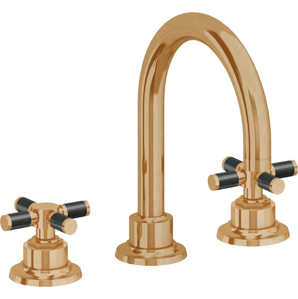 California Faucets Descanso 8" Widespread Lavatory Faucet with ZeroDrain