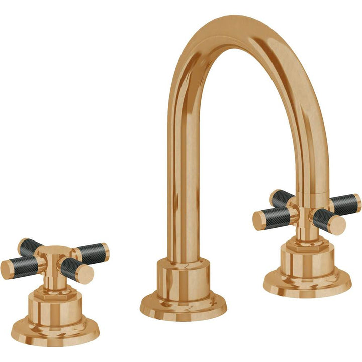 California Faucets Descanso 8" Widespread Lavatory Faucet with ZeroDrain