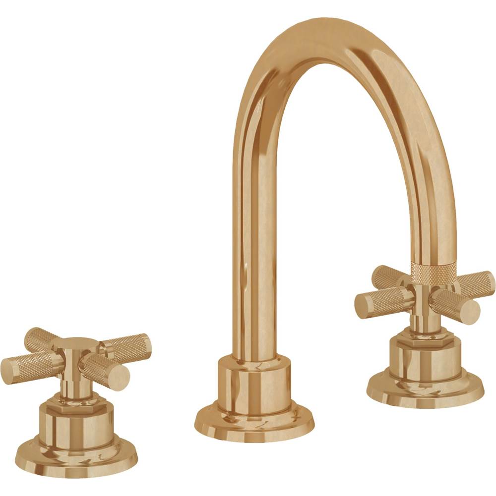 California Faucets Descanso 8" Widespread Lavatory Faucet with ZeroDrain