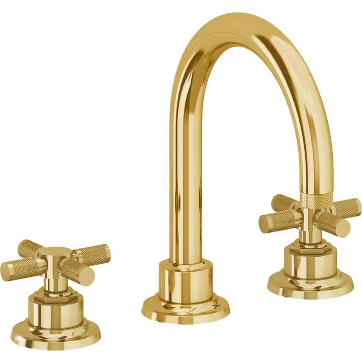 California Faucets Descanso 8" Widespread Lavatory Faucet with ZeroDrain