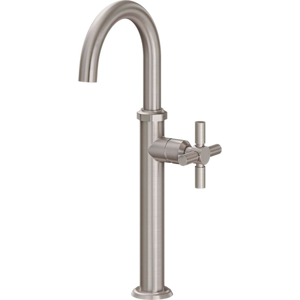 California Faucets Descanso Single Hole Lavatory/Bar/Prep Faucet High Spout