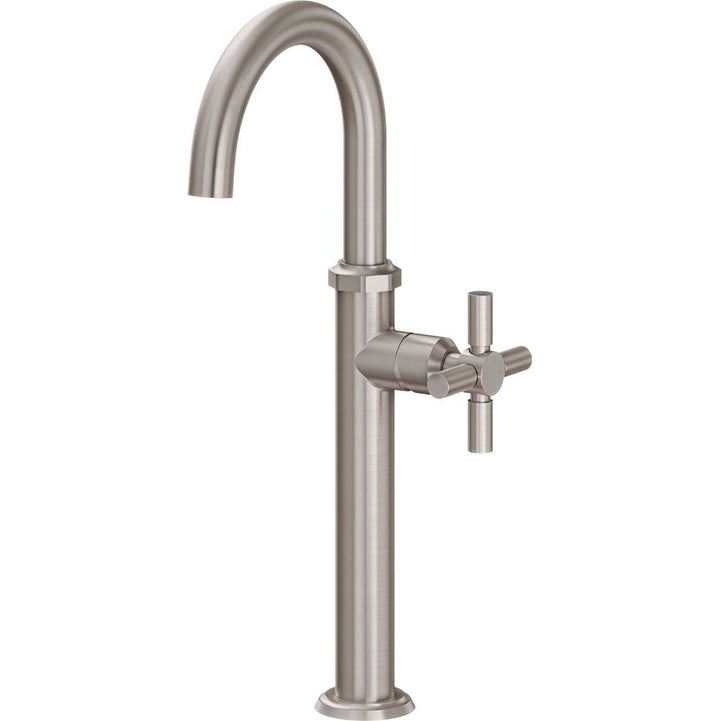 California Faucets Descanso Single Hole Lavatory/Bar/Prep Faucet High Spout