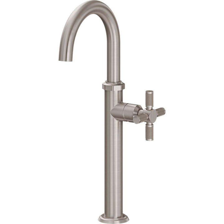 California Faucets Descanso Single Hole Lavatory/Bar/Prep Faucet High Spout