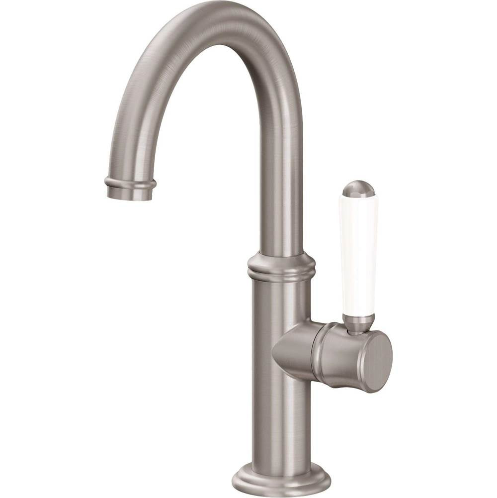 California Faucets Cardiff Single Hole Lavatory/Bar/Prep Faucet Low Spout