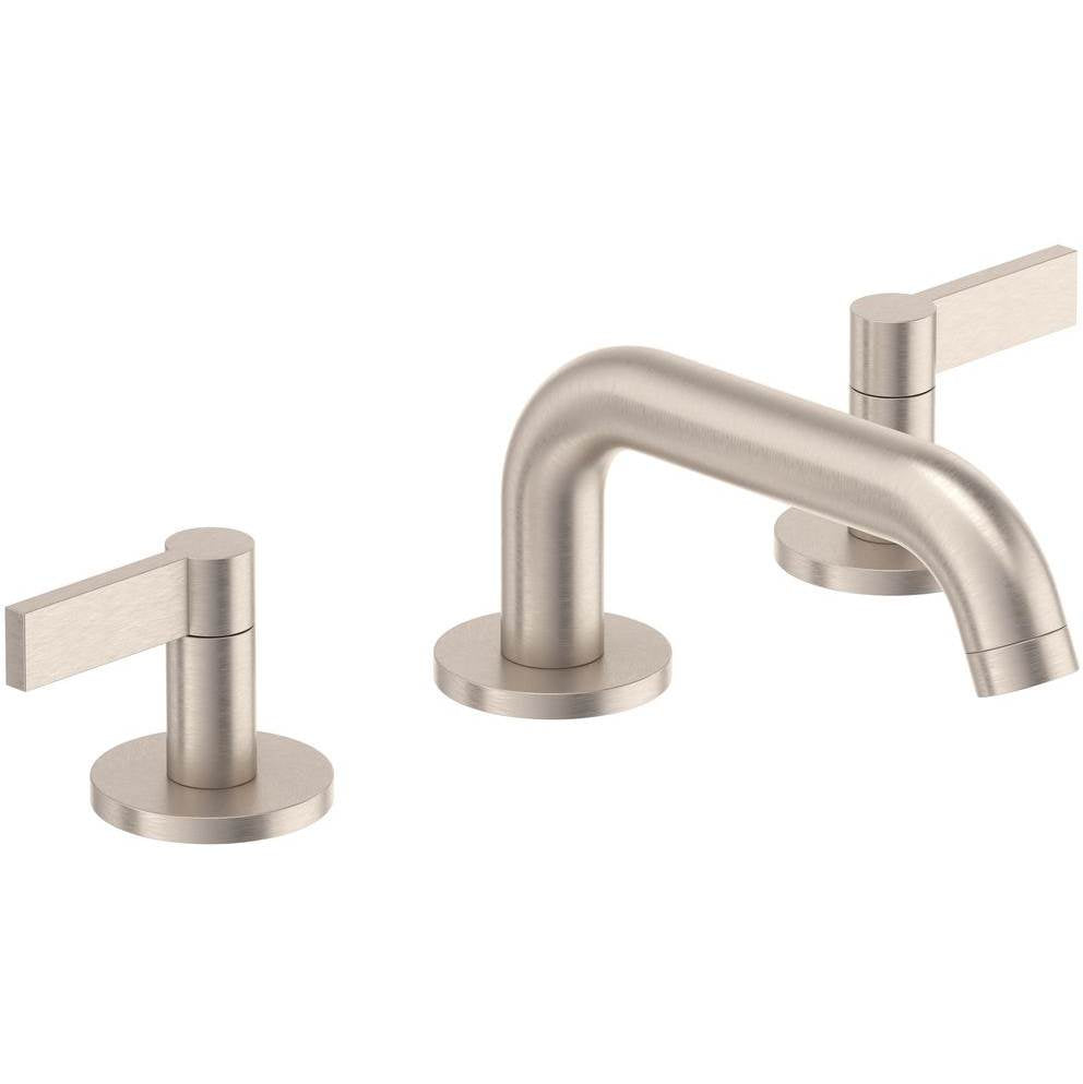 California Faucets Cayucos 8" Widespread Lavatory Faucet Low Quad Spout