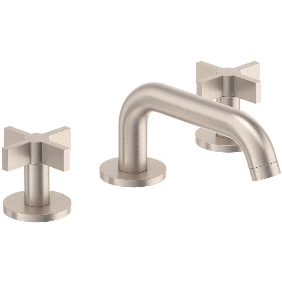 California Faucets Cayucos 8" Widespread Lavatory Faucet Low Quad Spout