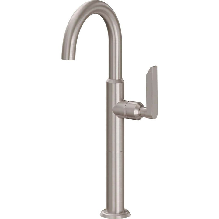 California Faucets Rincon Bay Single Hole Lavatory/Bar/Prep Faucet High Spout