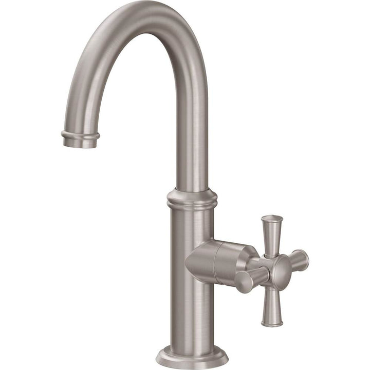 California Faucets Miramar Single Hole Lavatory/Bar/Prep Faucet Low Spout