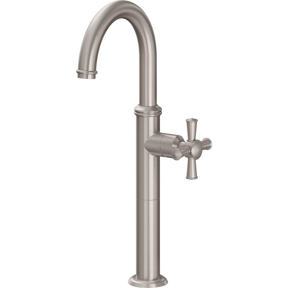 California Faucets Miramar Single Hole Lavatory/Bar/Prep Faucet High Spout