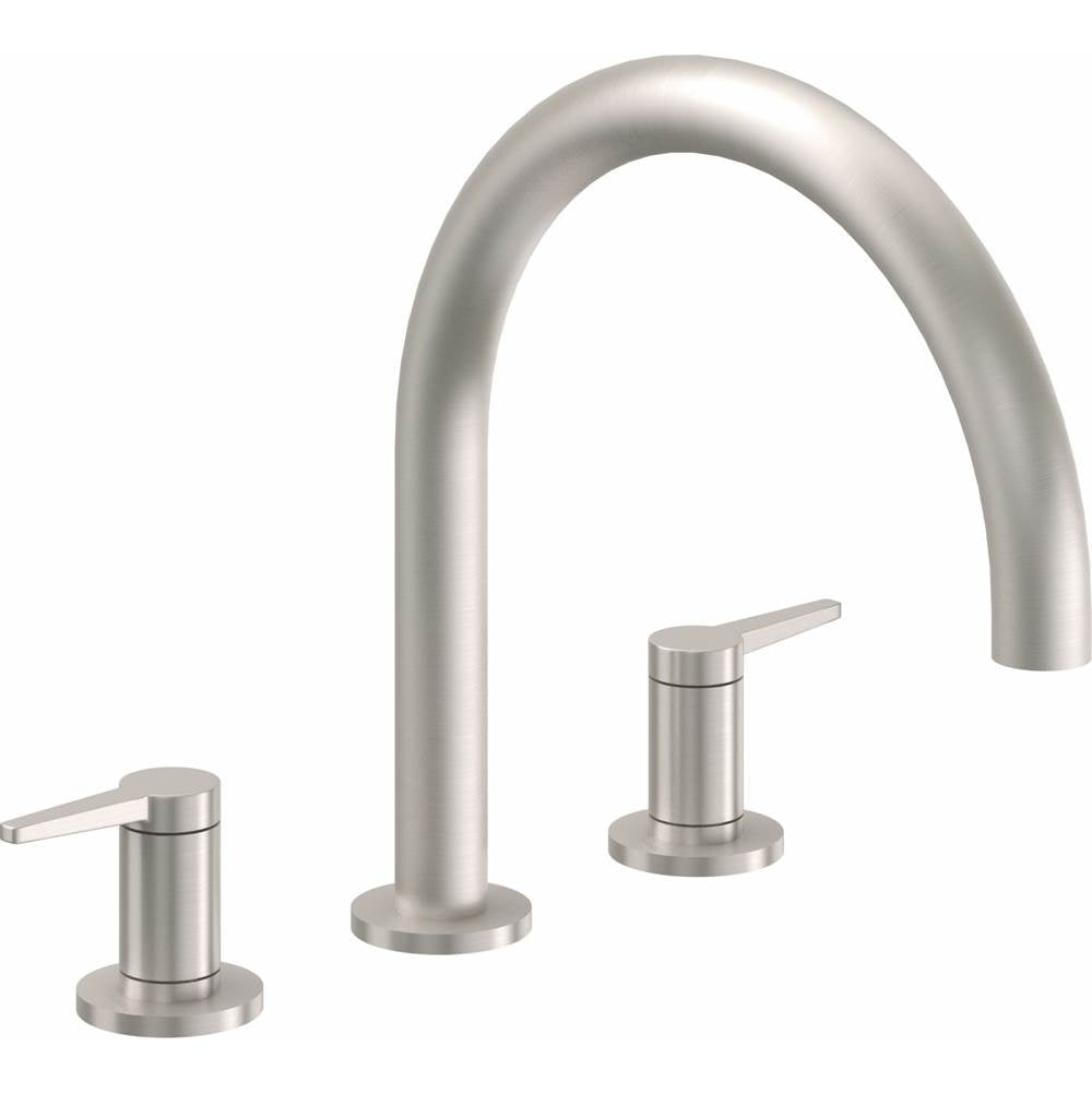 California Faucets D Street Complete Roman Tub Set