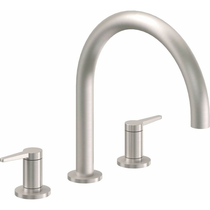 California Faucets D Street Complete Roman Tub Set