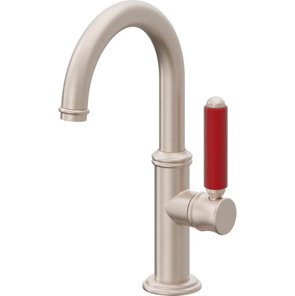California Faucets Del Mar Single Hole Lavatory/Bar/Prep Faucet - Low Spout