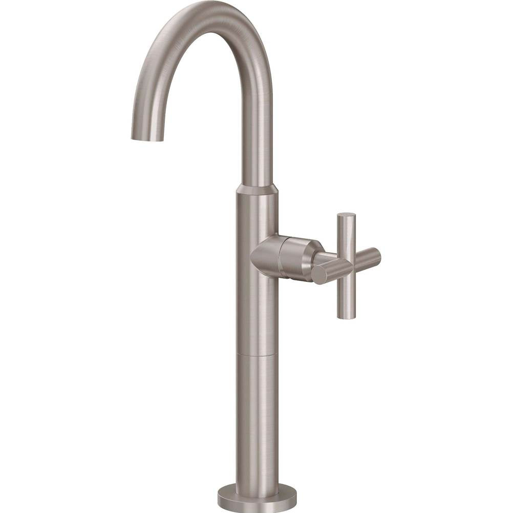 California Faucets Tiburon Single Hole Lavatory/Bar/Prep Faucet High Spout