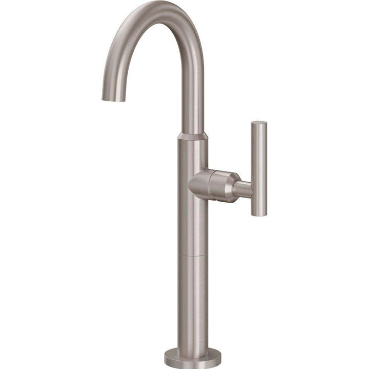California Faucets Tiburon Single Hole Lavatory/Bar/Prep Faucet High Spout