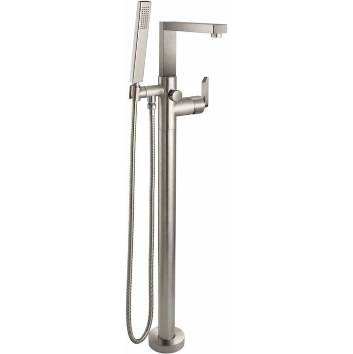 California Faucets Morro Bay Modern Single Hole Floor Mount Tub Filler